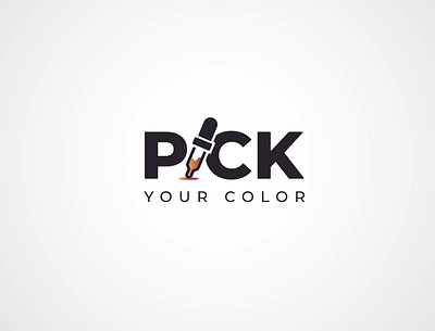 Pick logo design design graphic design illustration logo logodesign logotype pick