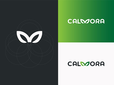 Calmora logo design concept design golden golden ratio graphic design logo pixel