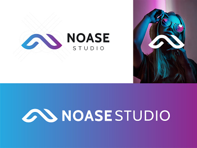 Noase Studio logo branding design graphic design logo logo design logodesign minimalist modern logo simple logo studio