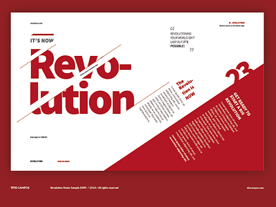 Revolution Poster Sample (WIP)