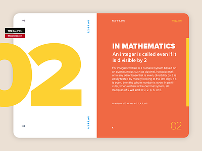02 IN MATHEMATICS | 02 EN MATEMATICAS 02 art card branding card composition design editorial editorial design graphic design interface layout layout design product card type typography ui