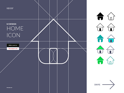 Home Icon - Diseño de Icono - UI Rebound