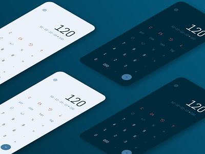 DailyUI - 004 (Calculator)