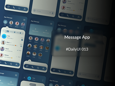 DailyUI - 013 (Message App)