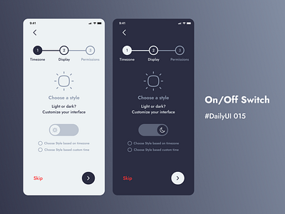 DailyUI 015 - (On/Off Switch)