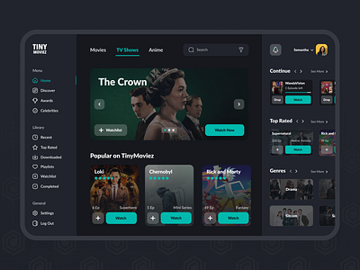 Movie Streaming Dashboard