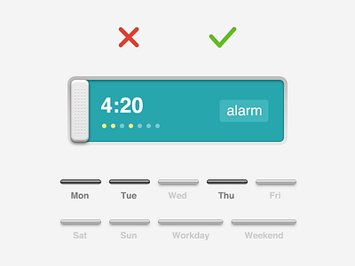 Alarm Clock - add a new alarm alarm app button clock iphone metal silver time to do ui white