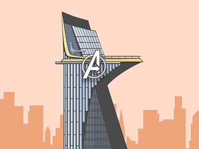 Avengers Tower age of ultron avengers building ironman marvel skyline skyscraper stark