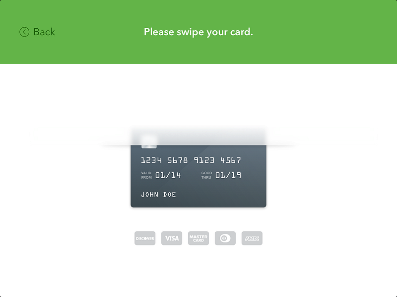 Simple Donation iPad App by Ivo Mynttinen on Dribbble