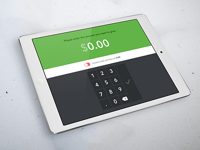 Simple Donation iPad App