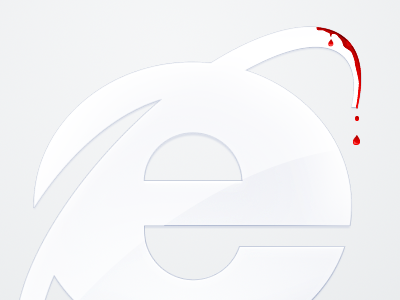 Internet Explorer is killing the web blood explorer icon internet landing logo page web