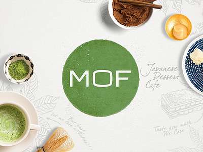 Rebranding Mof - Japanese Dessert Cafe