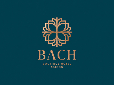 Bach Boutique Logo by Hoa Thi bach boutique design hotel logo saigon