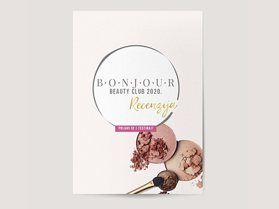 Beauty Badge Design | BONJOUR.ba branding design graphic design graphics icon illustrator minimal typography