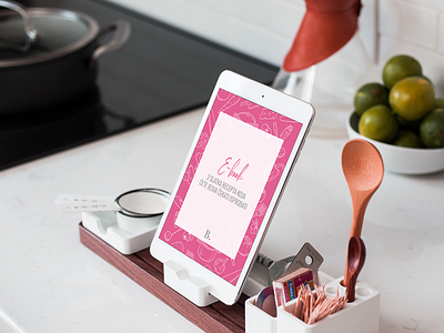 E-book Mini-Cookbook Design | BONJOUR.ba