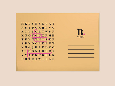 Envelope Design | Bonjour.ba