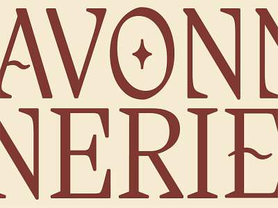 La Savonnerie de Nyons - Logo Details branding detail graphic design logo migra pangrampangram typographic typography
