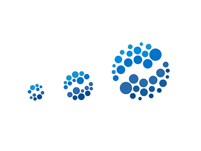 Roman.ua Logo analysis analytics bubble chart graph growth internet logo logotype marketing sign web