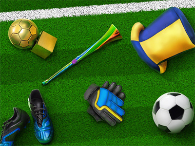 Soccer Stuff by Dima Kiselev on Dribbble