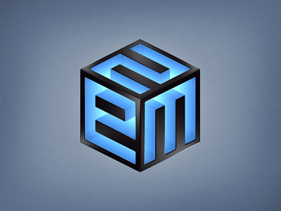 Cube 3d cube icon logo