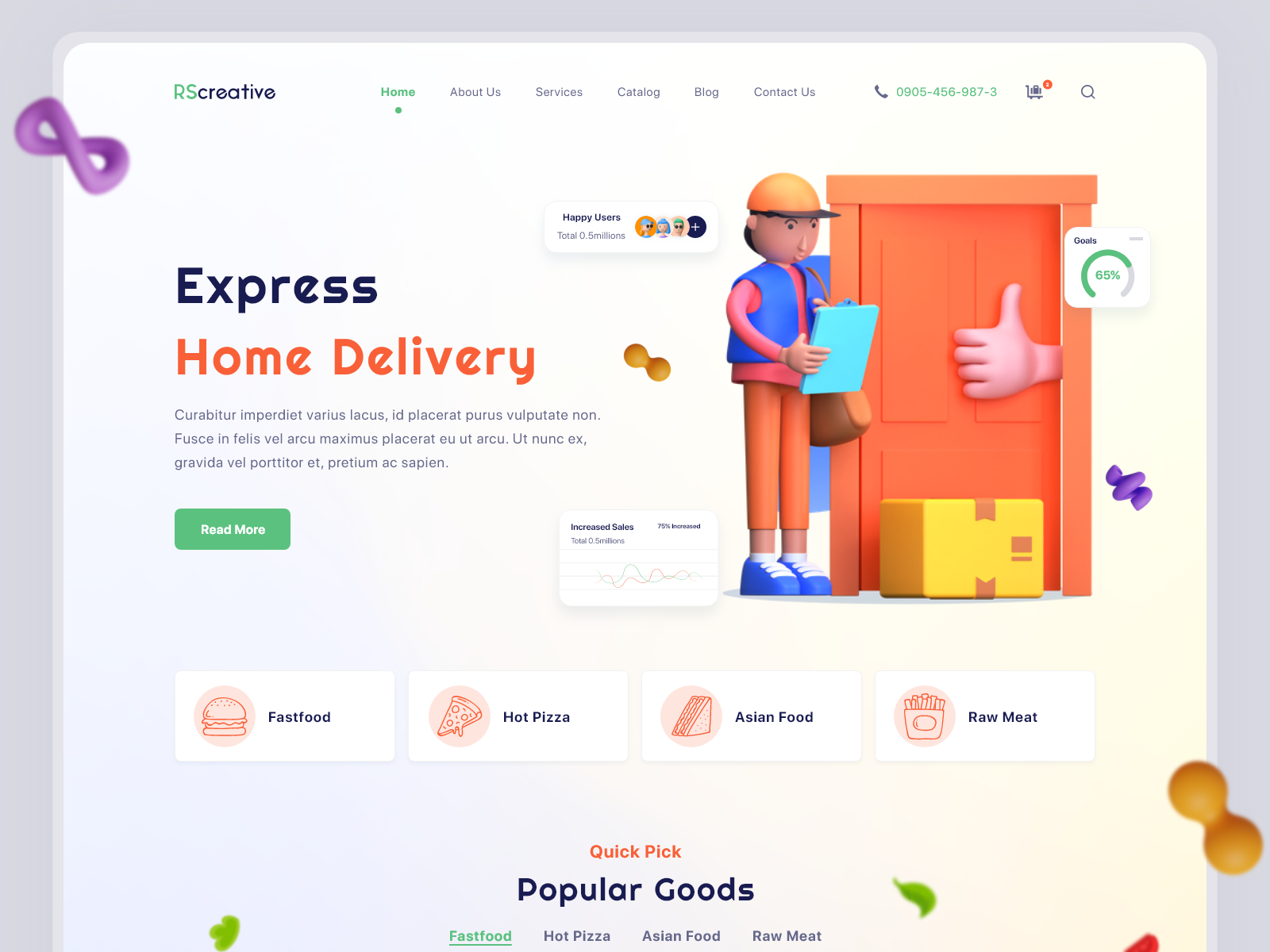 Express Home Delivery by Shidul Raju on Dribbble