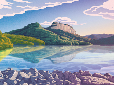 Landscape - Vector Illustration