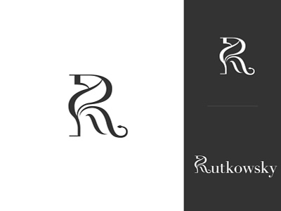 Rutkowsky - Billing Services Logo ai artwork brand design brand identity branding branding design design design art icon logo logo design logotype sign sign design typeface typo typography ui ux vector