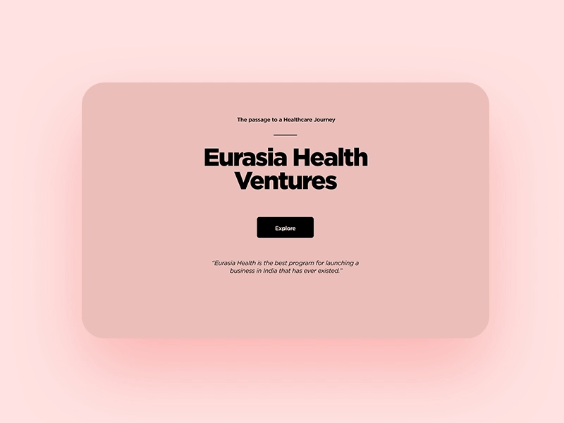 ~ Eurasia Health ~ animation banner banner gif branding design gif gif animation illustration medical minimal ui ui ux vector web