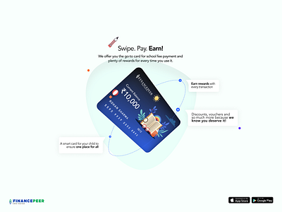 ~ Card UI ~ card card design edtech finance kids kids wallet ui uiux wallet website