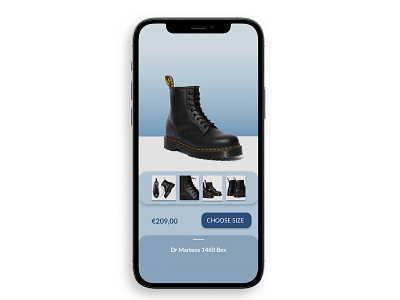 Single Products app appdesign boots design drmartens graphicdesign martens skechapp ui ui design uidesign web