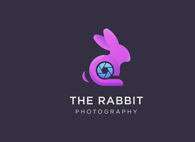 The Rabbit Logo design golden circle logo logo logo design logodesign photographer photographer logo rabbit logo