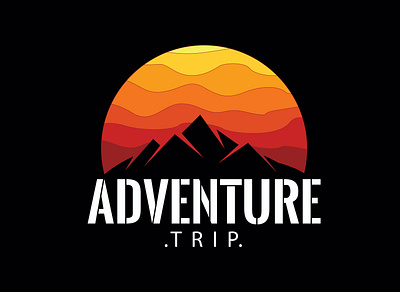 adventure trip flat flatdesign logo logo design logodesign logos logotype minimal minimalist minimalist logo modern sun tattoo tavel travel trip vactor