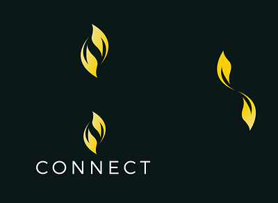 connect creative custom flat flatminimalist logo logodesign logos minimal minimalist modern vactor