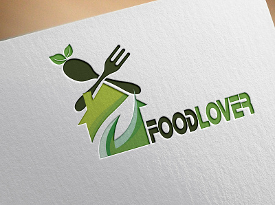 FOODLOVER creative custom design flatminimalist logo logodesign minimal minimalist modern vactor