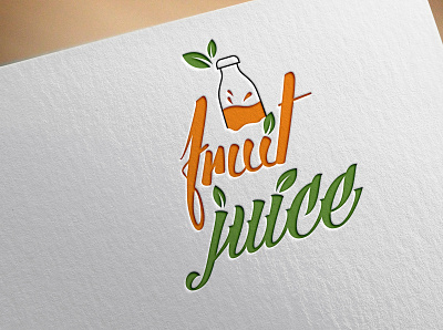 fruit juice creative custom flat flatminimalist logo logodesign minimal minimalist modern vactor