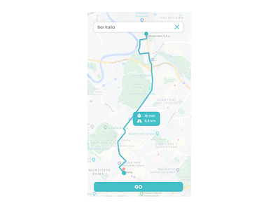 DailyUI challenge 20 - Location Tracker 020 dailyui dailyuichallenge design flat location tracker minimal ui