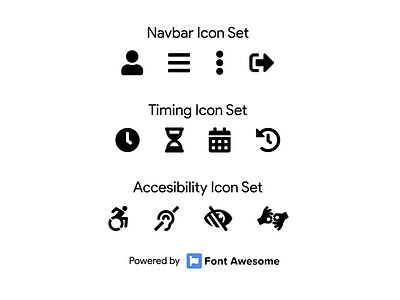 DailyUI Challenge 055 - Icon Set 055 dailyui dailyuichallenge flat iconset minimal ui