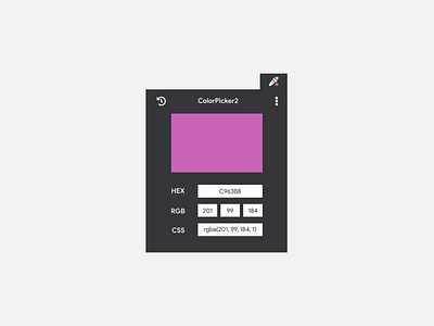 Daily UI Challenge 060 - Color Picker