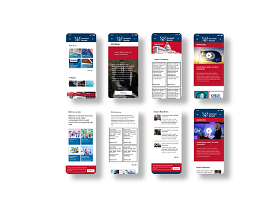 Department of Homeland Security Mobile app design government mobile mobile design mobile ui modern ui ux