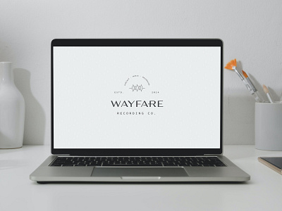 Wayfare Recording Co branding design designer digital art graphic design illustration logo logodesign typography vector