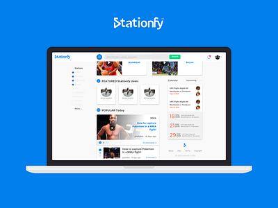 Stationfy Homepage