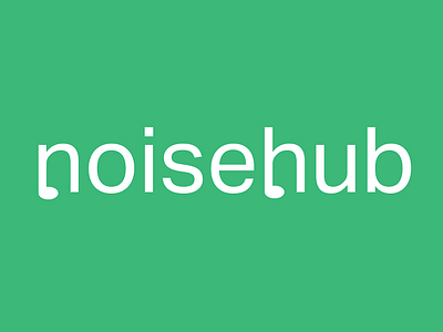 Refining NoiseHub apple music brand green logo music noise noisehub sound soundcloud spotify tidal