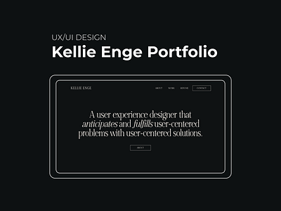 Kellie Enge UX Portfolio Design ui ux ui design ux design ux portfolio