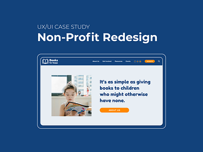 Books For Keeps Non-Profit Redesign case study ui ux ui ux design ui case study ui design ui redesign ux case study