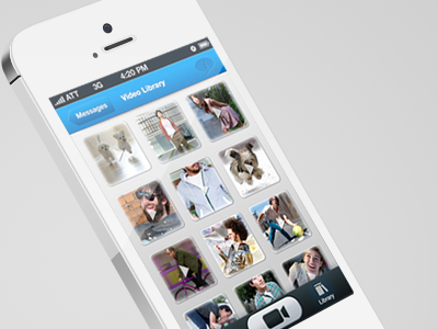 Twitvid App app design