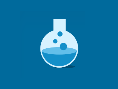 Lab Icon flat icon design