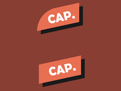 CAP. icon illustration logo vector