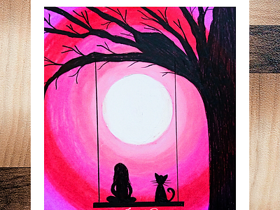 images Drawing Scenery Art Pencil Drawing Circle jia dribbble