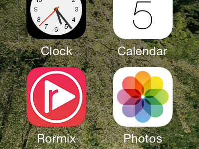 New Rormix iOS icon