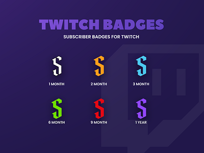 Sub badges for Twitch!